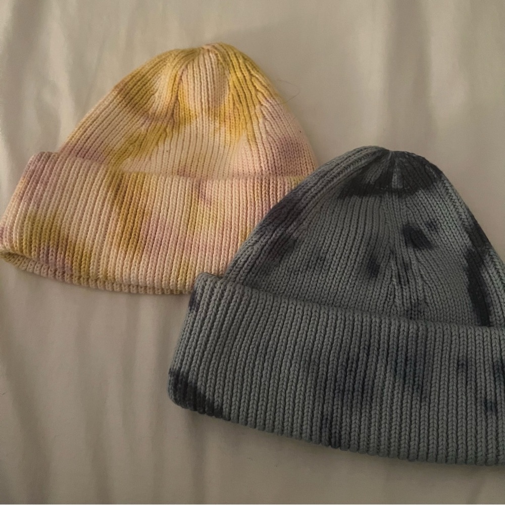 Urban Outfitters Tie Dye Beanie Bundle